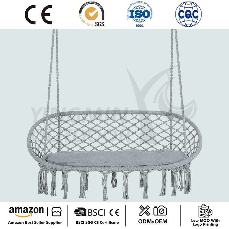 Καρέκλα αιώρα Swing 2 ατόμων Macrame
