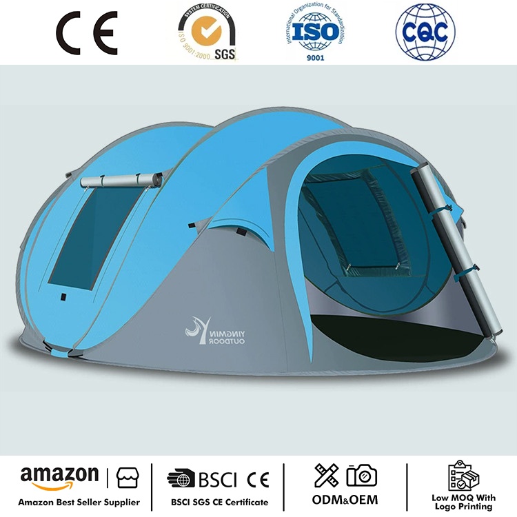 Σκηνή Κάμπινγκ για 4 Άτομα Instant Pop up
