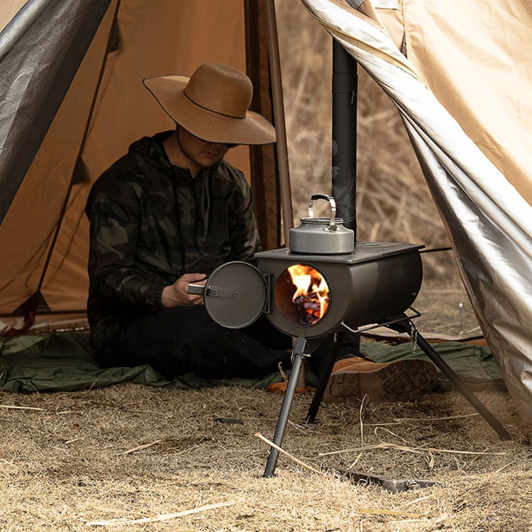 Ξυλόσομπα πολλαπλών χρήσεων Camping