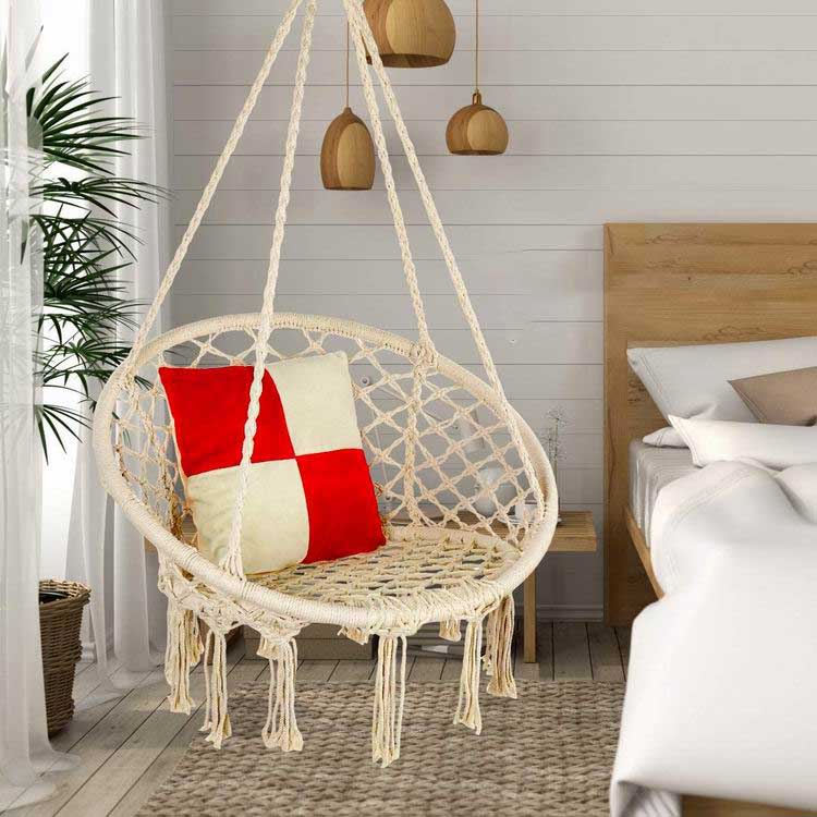 Καρέκλα αιώρα Macrame