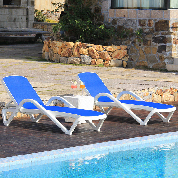 Πέντε θέσεις chaise lounge patio lounge καρέκλα