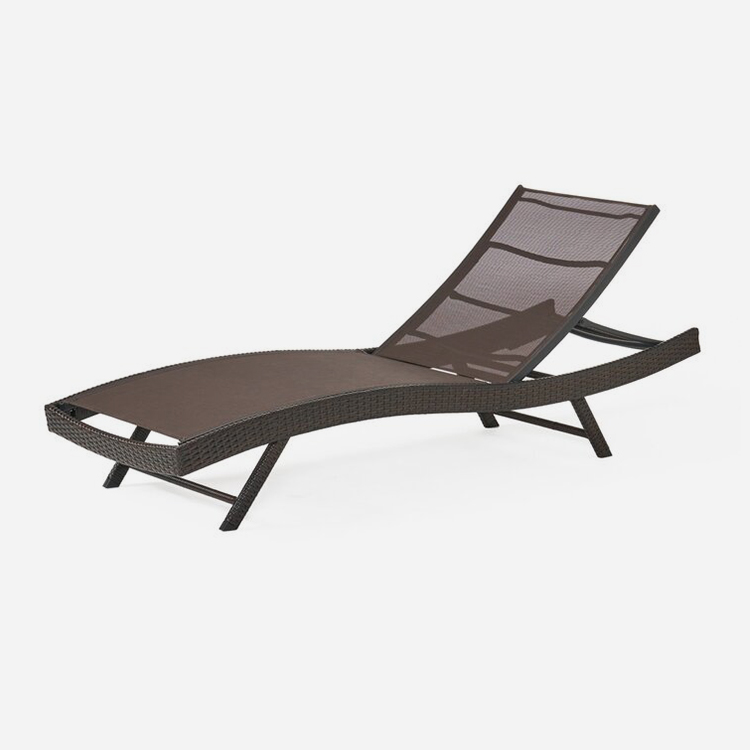 Καρέκλα ρύθμισης ρύθμισης ρύθμισης rattan rattan rattan