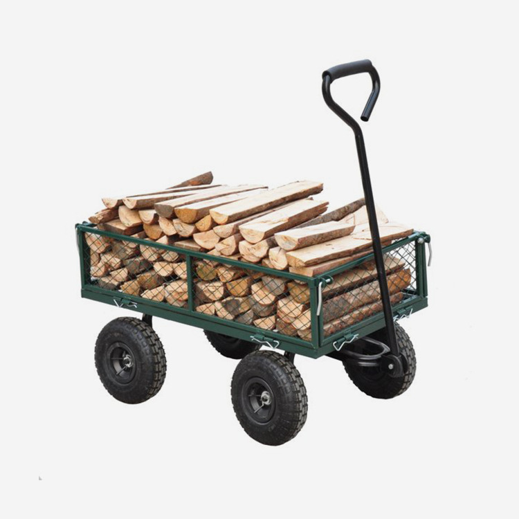 Garden Steel Ανθεκτικό καρότσι βαγόνι πολλαπλών χρήσεων